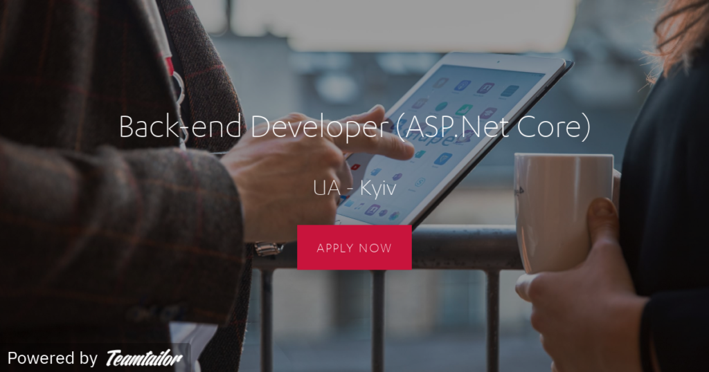 Back-end Developer (ASP.Net Core)