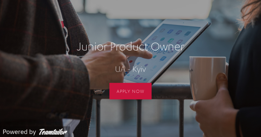 Junior Product Owner