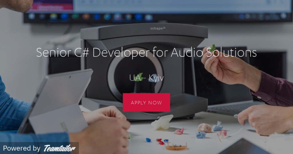 Senior C# Developer for Audio Solutions