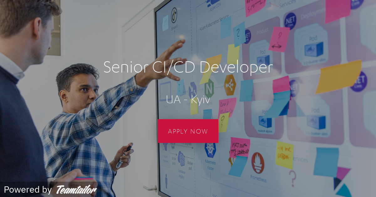 Senior CI/CD Developer