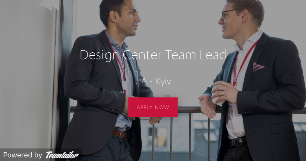 Design Center Team Lead